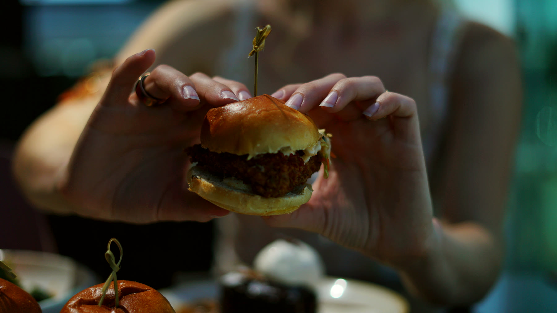 Slider, up close · Tap & Barrel